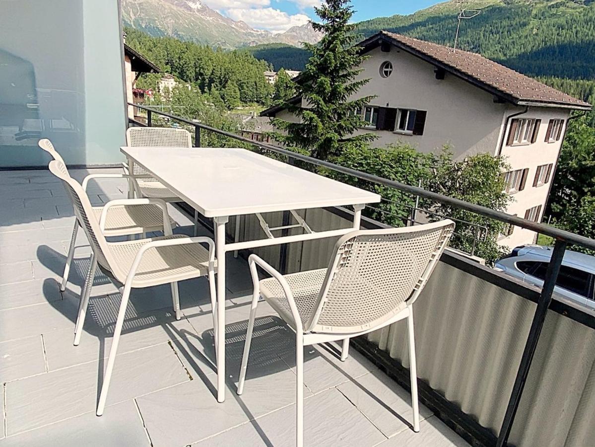 70M2 Mit Seeblick, Balkon, Serlas, Parkplatz - S11,1 Sankt Moritz Eksteriør bilde